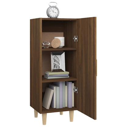 817404 vidaXL Sideboard Brown Oak 34,5x34x90 cm Engineered Wood
