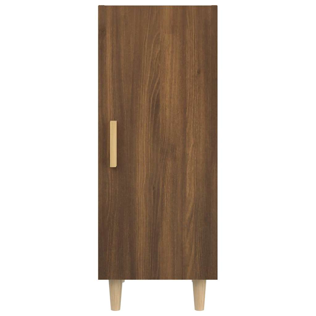 817404 vidaXL Sideboard Brown Oak 34,5x34x90 cm Engineered Wood