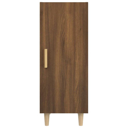 817404 vidaXL Sideboard Brown Oak 34,5x34x90 cm Engineered Wood