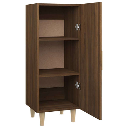 817404 vidaXL Sideboard Brown Oak 34,5x34x90 cm Engineered Wood