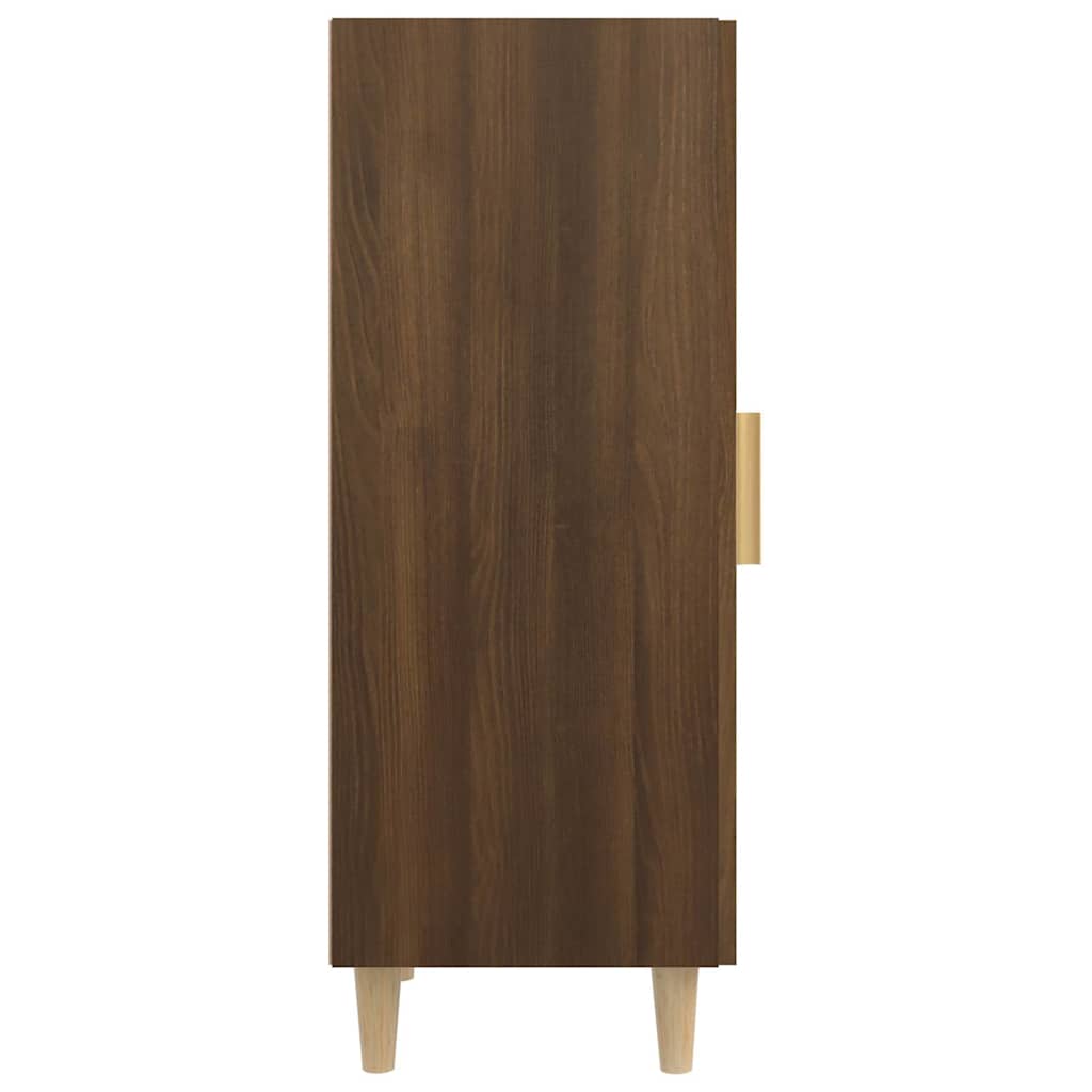 817404 vidaXL Sideboard Brown Oak 34,5x34x90 cm Engineered Wood