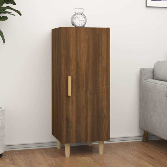 817404 vidaXL Sideboard Brown Oak 34,5x34x90 cm Engineered Wood