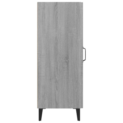 vidaXL Sideboard Grey Sonoma 34.5x34x90 cm Engineered Wood
