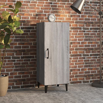 vidaXL Sideboard Grey Sonoma 34.5x34x90 cm Engineered Wood
