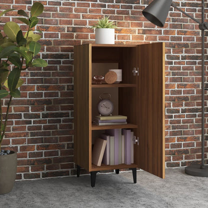 vidaXL Sideboard Brown Oak 34.5x34x90 cm Engineered Wood