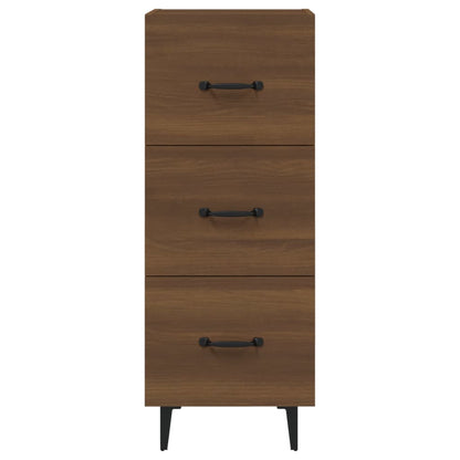 vidaXL Sideboard Brown oak 34.5x34x90 cm Engineered Wood
