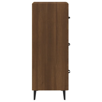 vidaXL Sideboard Brown oak 34.5x34x90 cm Engineered Wood
