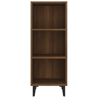 vidaXL Sideboard Brown Oak 34.5x32.5x90 cm Engineered Wood