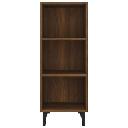 vidaXL Sideboard Brown Oak 34,5x32,5x90 cm Engineered Wood