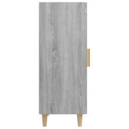 vidaXL Sideboard Grey Sonoma 34.5x34x90 cm Engineered Wood