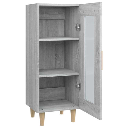 vidaXL Sideboard Grey Sonoma 34.5x34x90 cm Engineered Wood