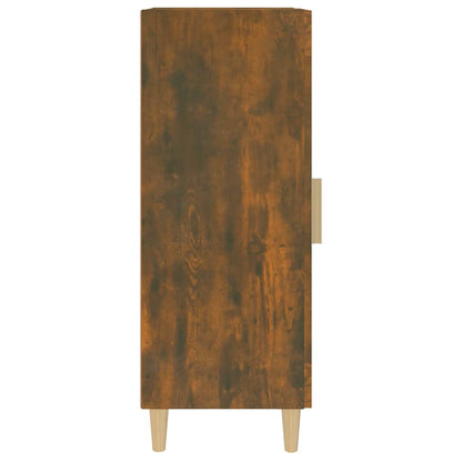 vidaXL Sideboard Smoked Oak 34,5x34x90 cm Engineered Wood