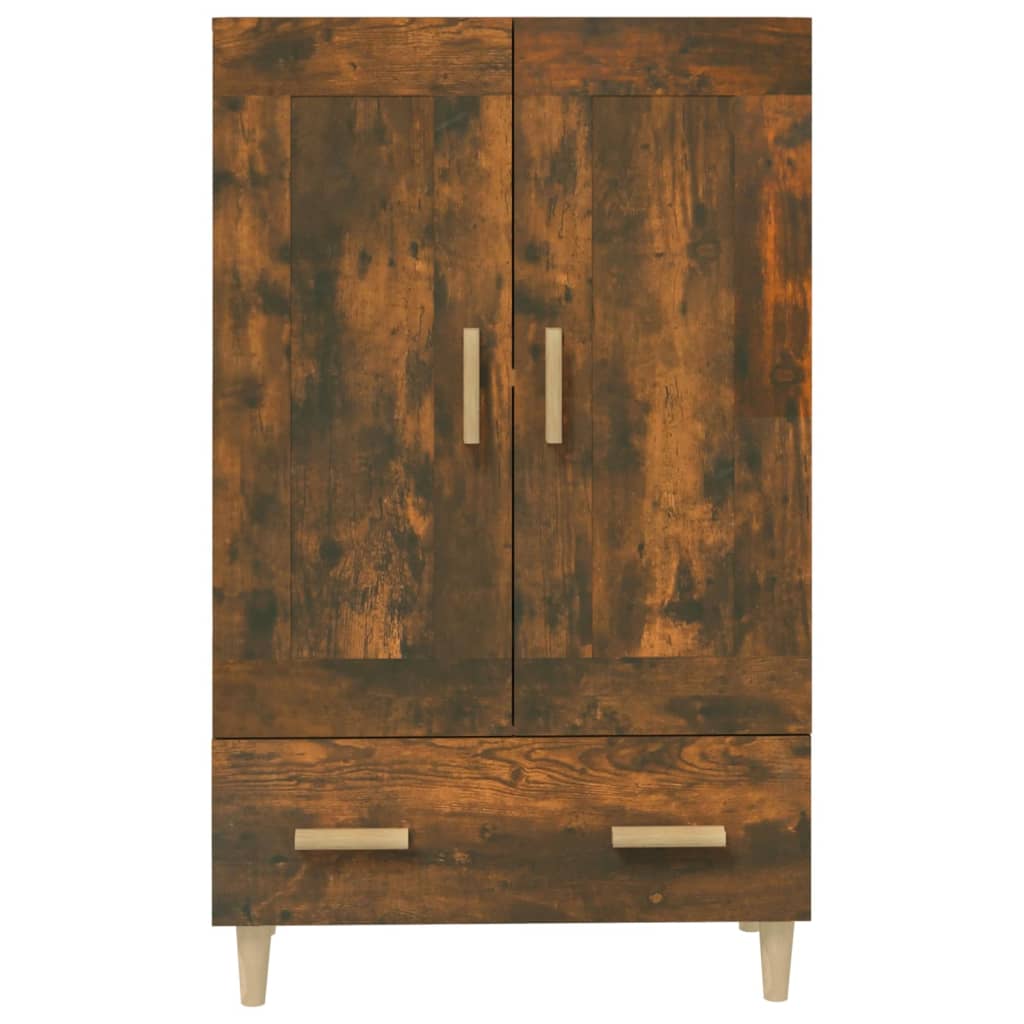 vidaXL Highboard Smoked Oak 70x31x115 cm Engineered Wood