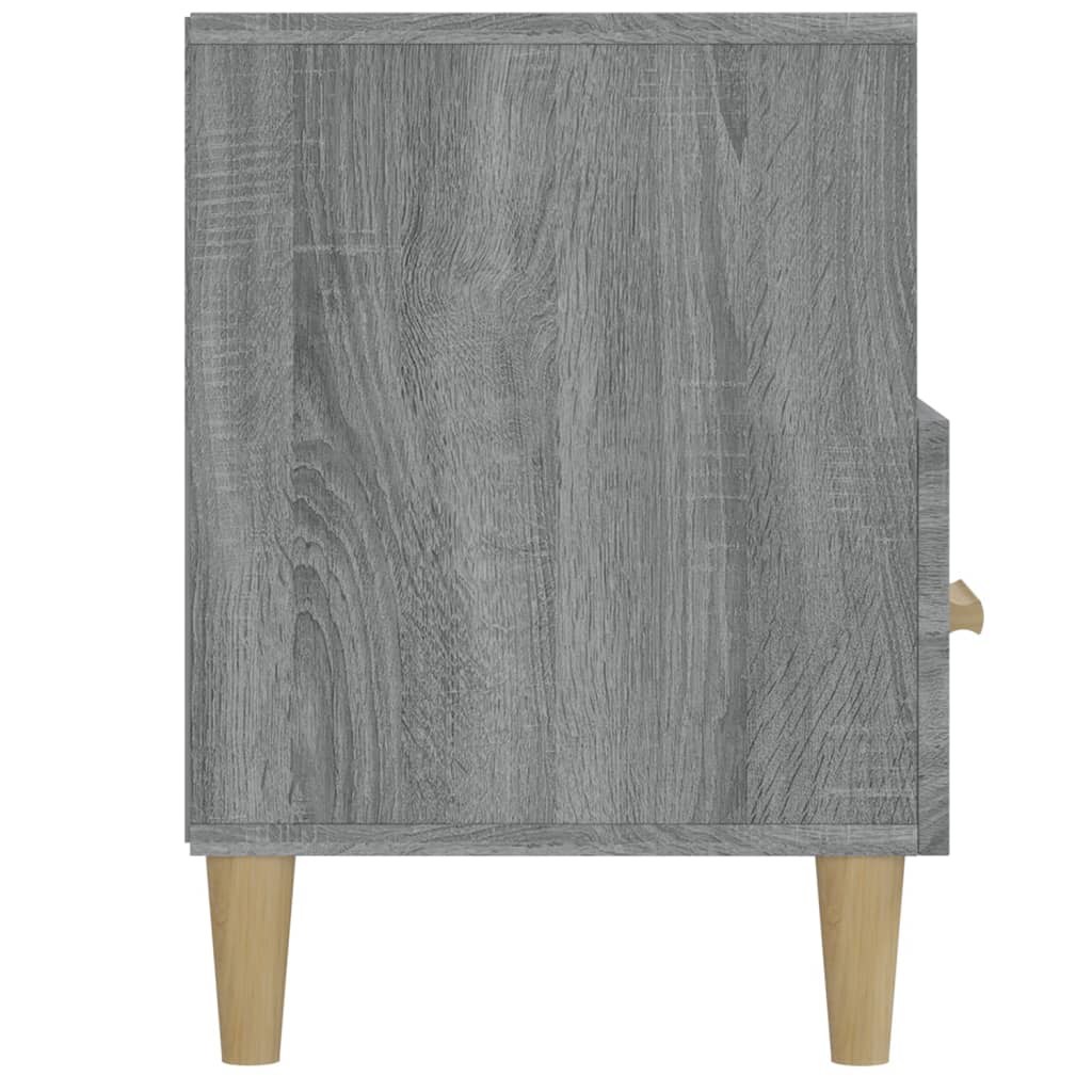 vidaXL TV Cabinet Grey Sonoma 102x36x50 cm Engineered Wood