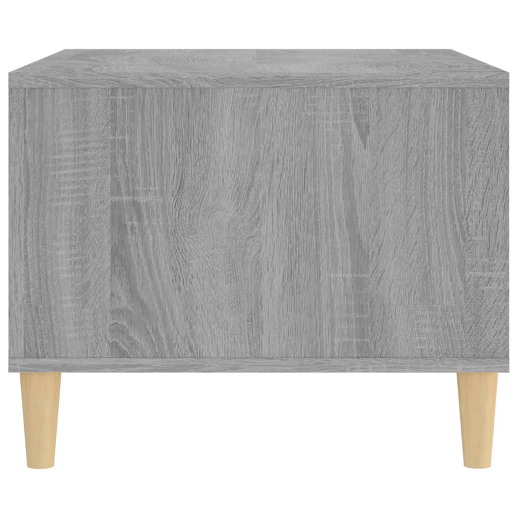 vidaXL Coffee Table Grey Sonoma 60x50x40 cm Engineered Wood