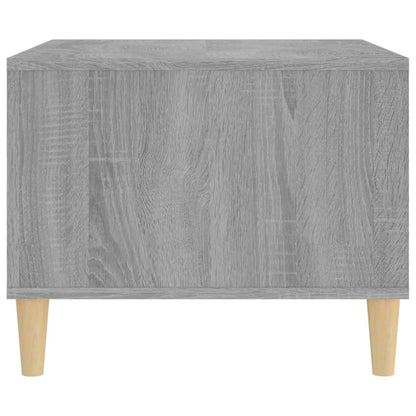 vidaXL Coffee Table Grey Sonoma 60x50x40 cm Engineered Wood