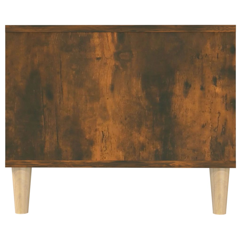 vidaXL Coffee Table Smoked Oak 102x50x40 cm Engineered Wood