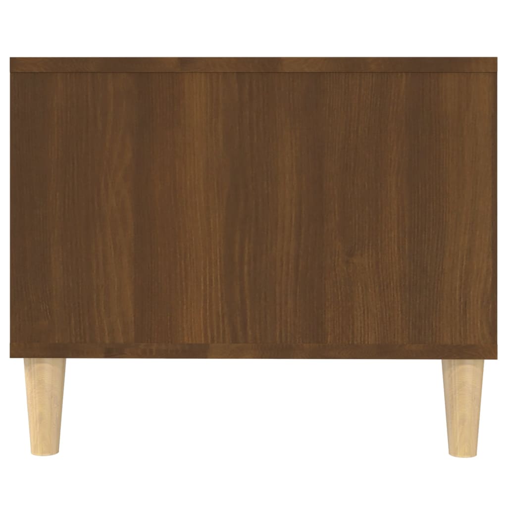 vidaXL Coffee Table Brown Oak 102x50x40 cm Engineered Wood