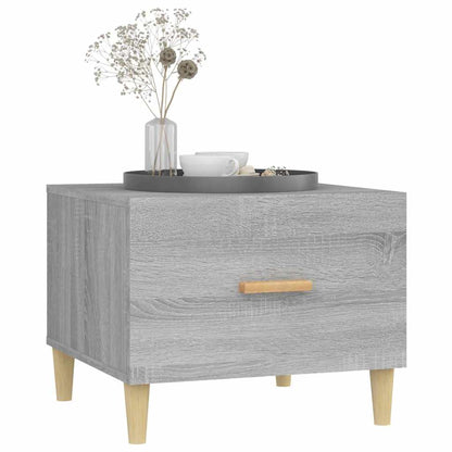 vidaXL Coffee Tables 2 pcs Grey Sonoma 50x50x40 cm Engineered Wood