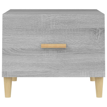 vidaXL Coffee Tables 2 pcs Grey Sonoma 50x50x40 cm Engineered Wood