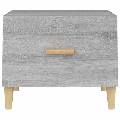 vidaXL Coffee Tables 2 pcs Grey Sonoma 50x50x40 cm Engineered Wood