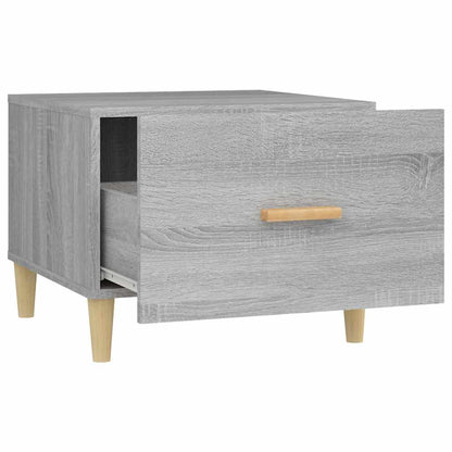 vidaXL Coffee Tables 2 pcs Grey Sonoma 50x50x40 cm Engineered Wood