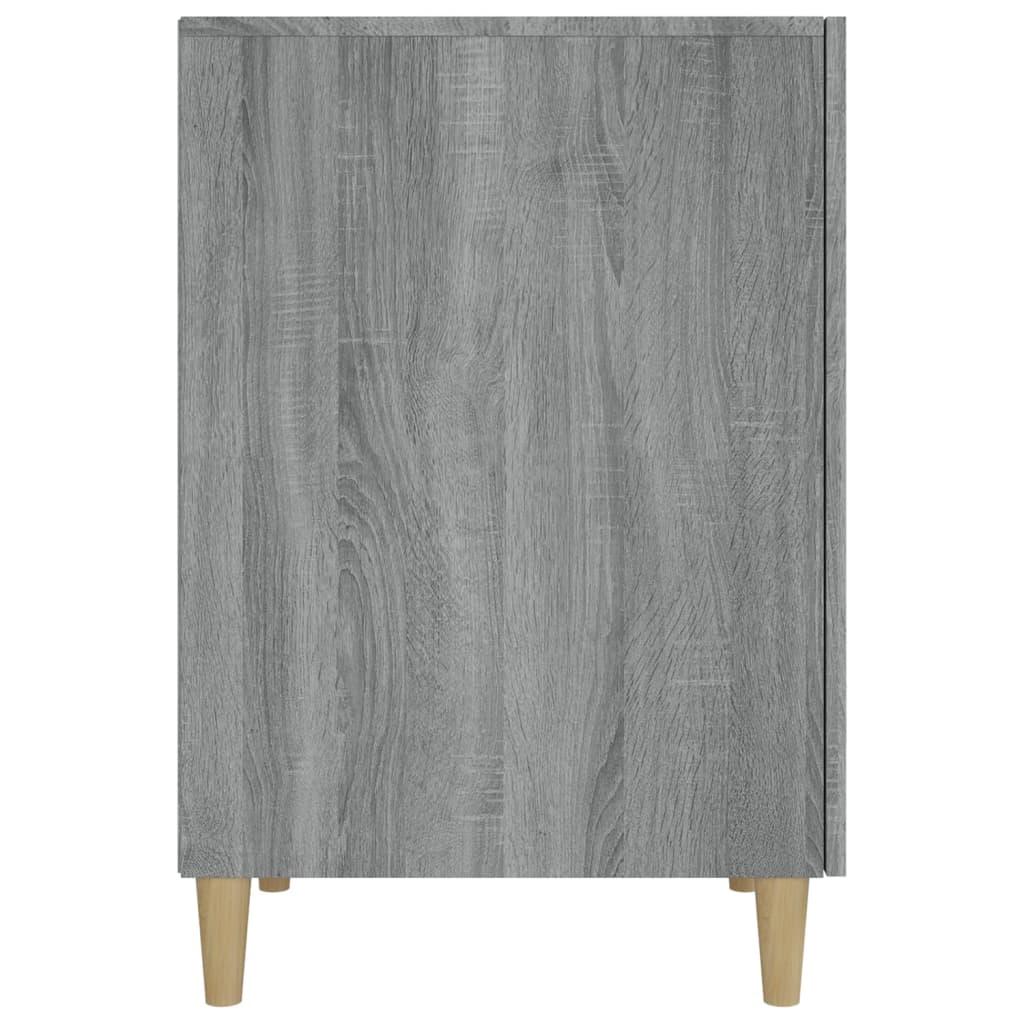 vidaXL Desk Grey Sonoma 140x50x75 cm Engineered Wood