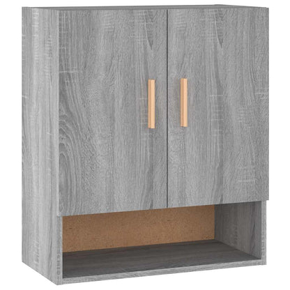 817586 vidaXL Wall Cabinet Grey Sonoma 60x31x70 cm Engineered Wood
