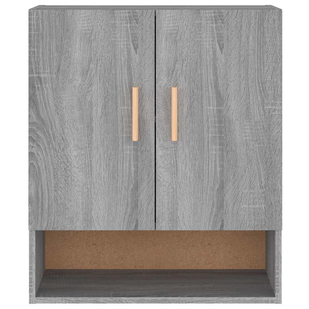 817586 vidaXL Wall Cabinet Grey Sonoma 60x31x70 cm Engineered Wood