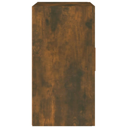 vidaXL Wall Cabinet Smoked Oak 60x30x60 cm Engineered Wood