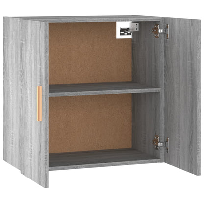 vidaXL Wall Cabinet Grey Sonoma 60x30x60 cm Engineered Wood