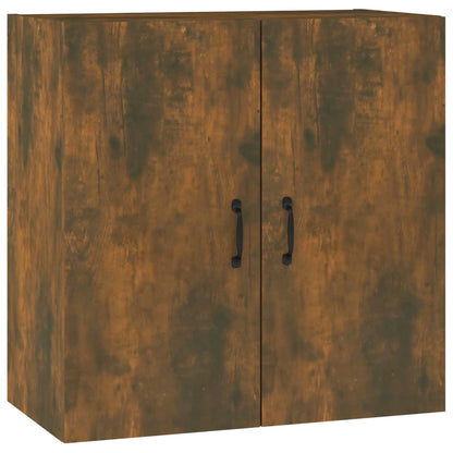 vidaXL Wall Cabinet Smoked Oak 60x31x60 cm Engineered Wood