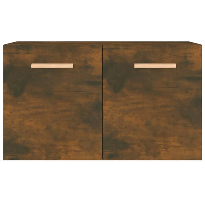 vidaXL Wall Cabinet Smoked Oak 60x36.5x35 cm Engineered Wood