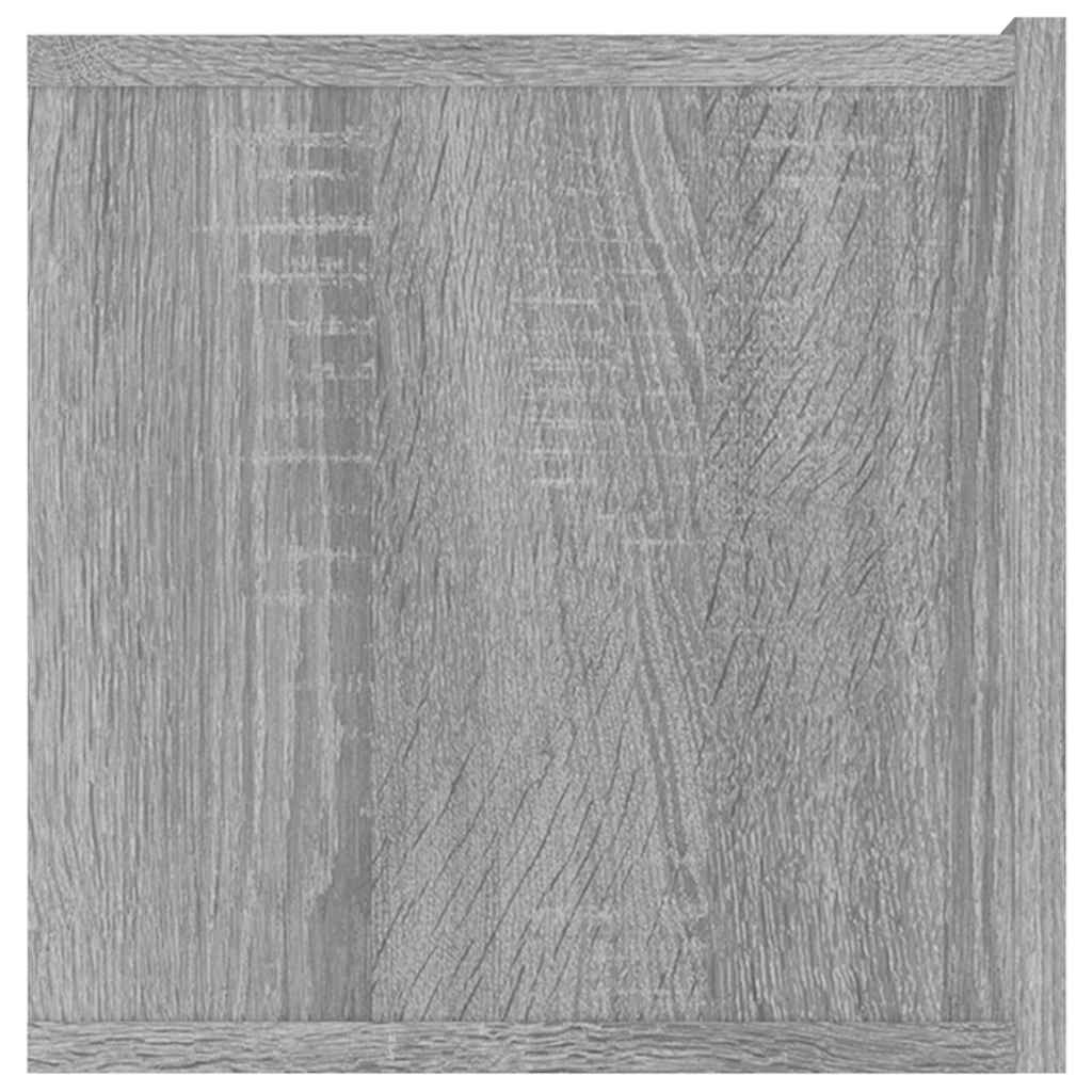 vidaXL 2 Piece TV Cabinet Set Grey Sonoma 80x30x30 cm Engineered Wood