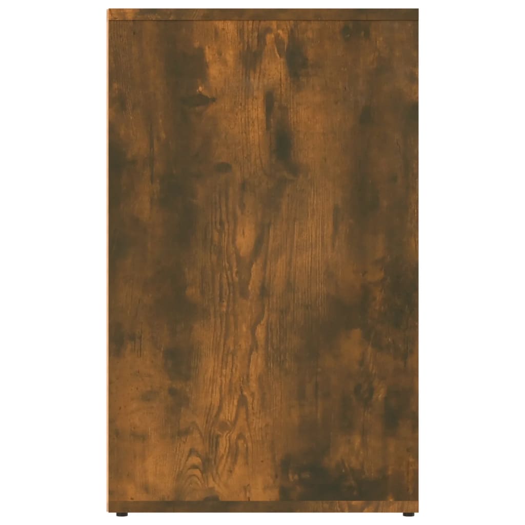 vidaXL Dressing Cabinet Smoked Oak 80x40x65 cm Engineered Wood