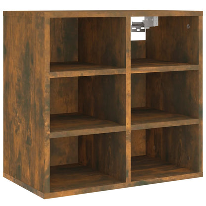 vidaXL Shoe Cabinet Smoked Oak 52,5x30x50 cm