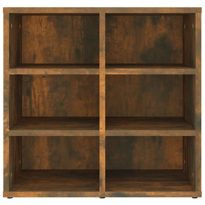 vidaXL Shoe Cabinet Smoked Oak 52,5x30x50 cm