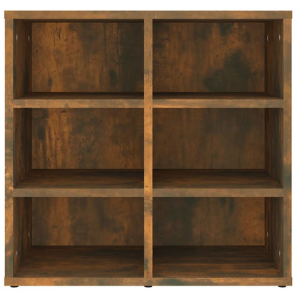 vidaXL Shoe Cabinet Smoked Oak 52,5x30x50 cm