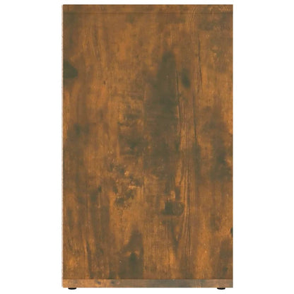 vidaXL Shoe Cabinet Smoked Oak 52,5x30x50 cm