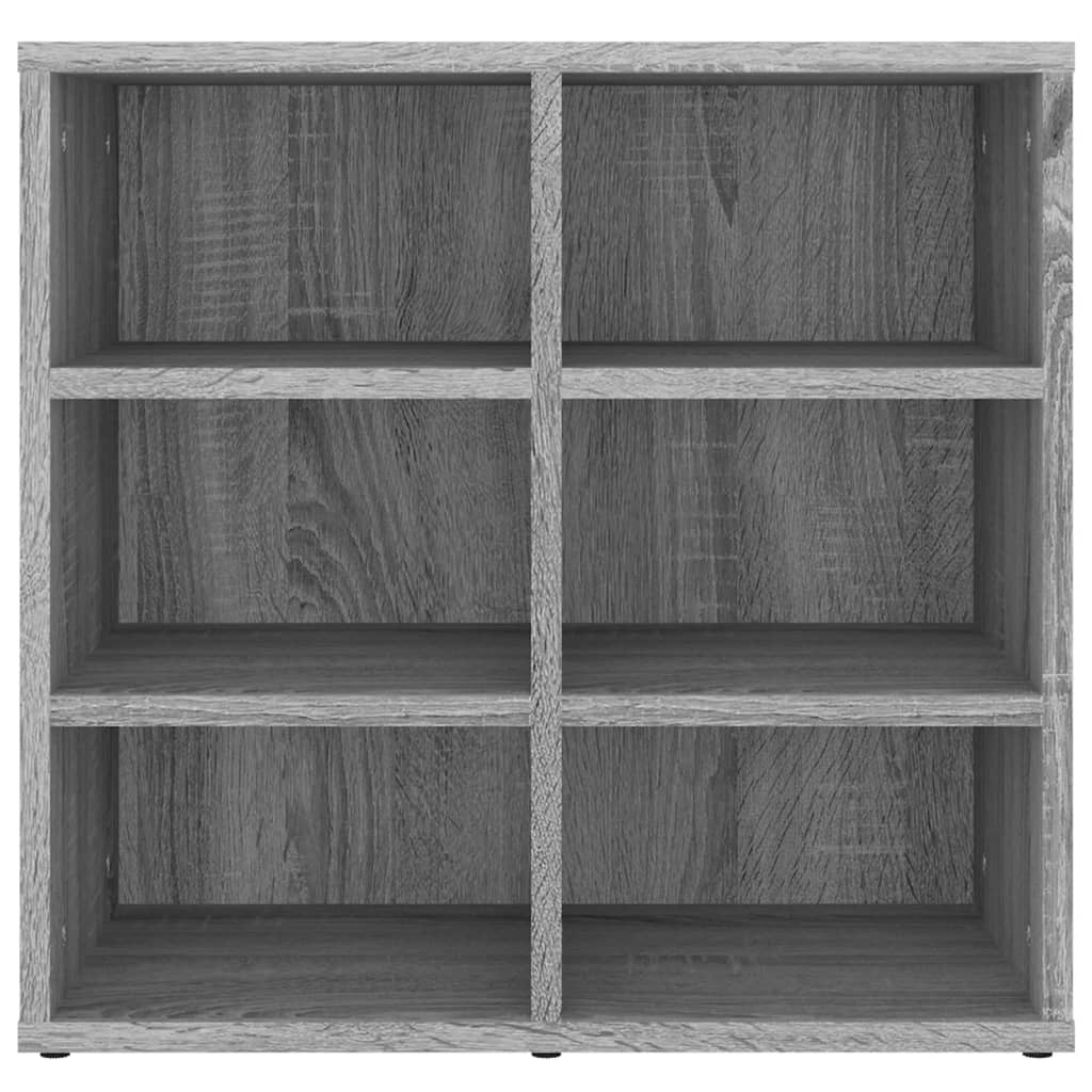 vidaXL Shoe Cabinet Grey Sonoma 52,5x30x50 cm
