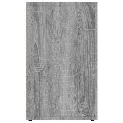 vidaXL Shoe Cabinet Grey Sonoma 52,5x30x50 cm