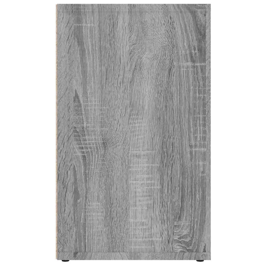 vidaXL Shoe Cabinet Grey Sonoma 52,5x30x50 cm