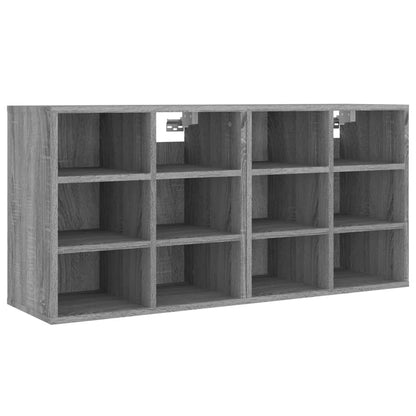 vidaXL Shoe Cabinets 2 pcs Grey Sonoma 52,5x30x50 cm