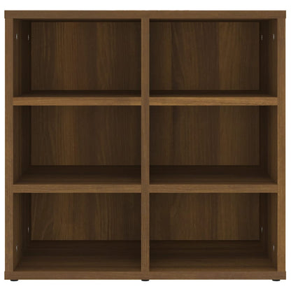 vidaXL Shoe Cabinet Brown Oak 52.5x30x50 cm