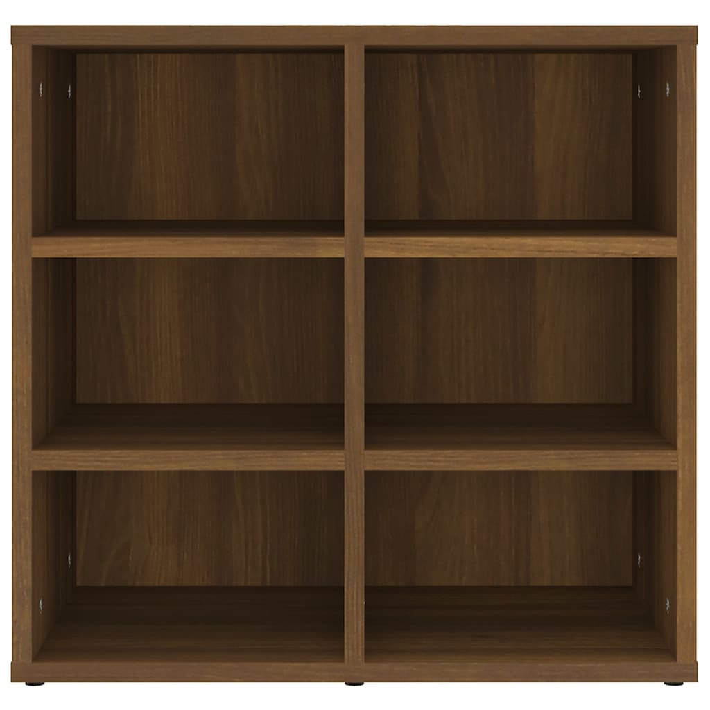 vidaXL Shoe Cabinet Brown Oak 52.5x30x50 cm