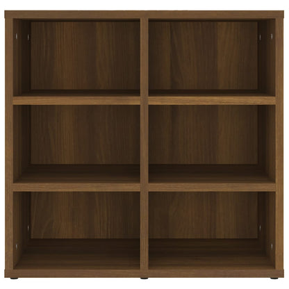 vidaXL Shoe Cabinets 2 pcs Brown Oak 52,5x30x50 cm