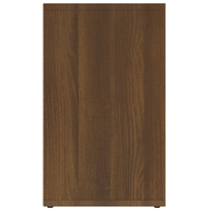 vidaXL Shoe Cabinets 2 pcs Brown Oak 52.5x30x50 cm