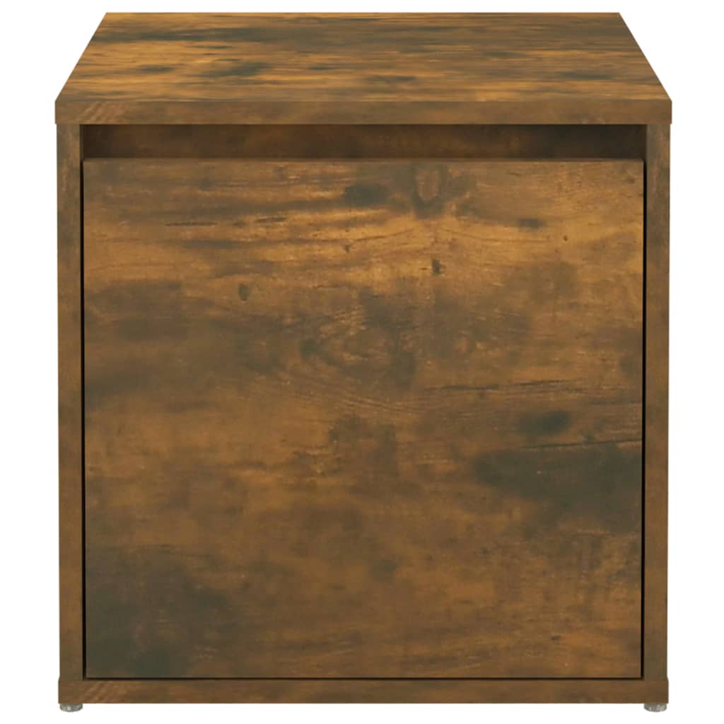 vidaXL Box Drawer Smoked Oak 40.5x40x40 cm Engineered Wood