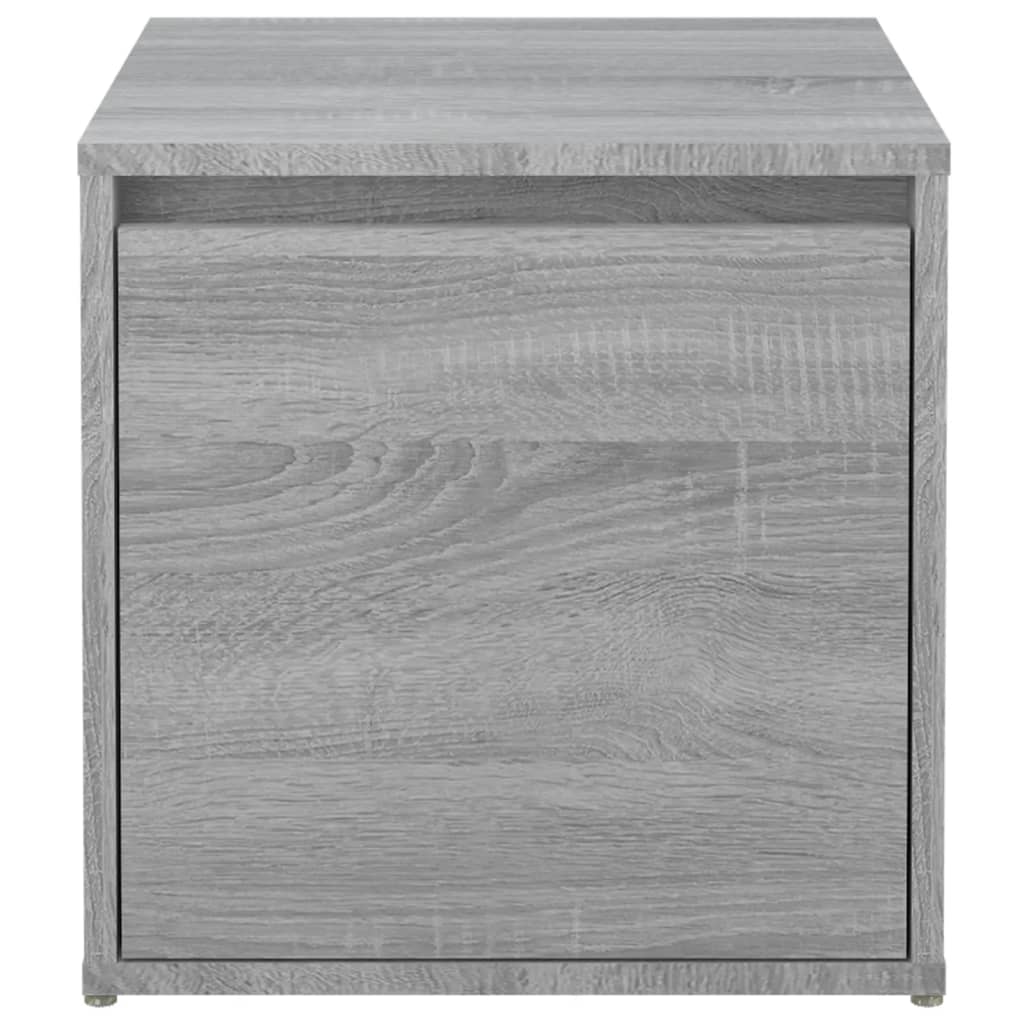 vidaXL Box Drawer Grey Sonoma 40.5x40x40 cm Engineered Wood