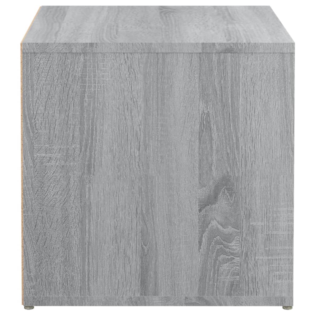 vidaXL Box Drawer Grey Sonoma 40.5x40x40 cm Engineered Wood